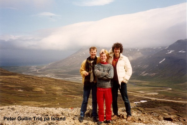 Ole, Peter og Morten p turne p Island